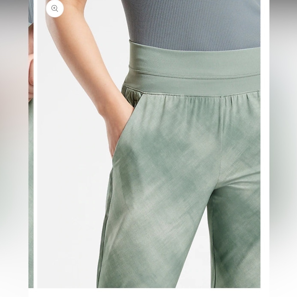 NWT ATHLETA Nolita Slim Tapered Print Crop Jogger Sz 0 - Picture 6 of 16